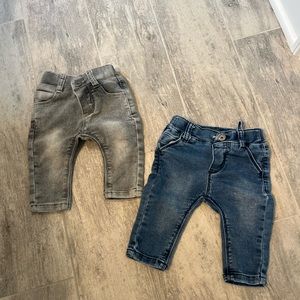 Baby face ultra soft jeans 3 months